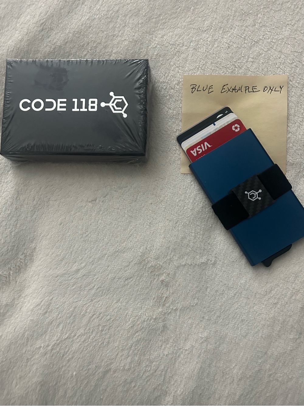 New, in the box Code 118 Wallet